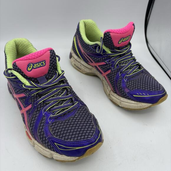 Asics Sneakers Womens Size 7 Gel Exalt Run Walk Speva Duomax Purple Pink‎ T379Q - Picture 1 of 10
